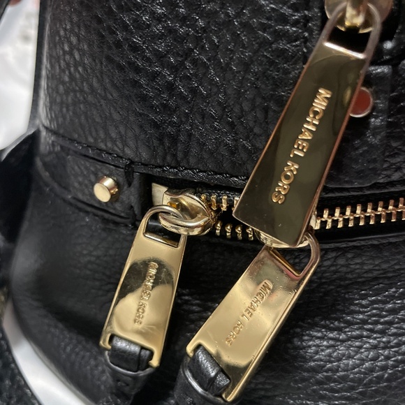 Michael Kors black backpack